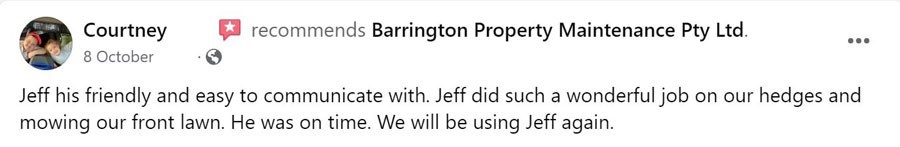 barrington property maintenance review