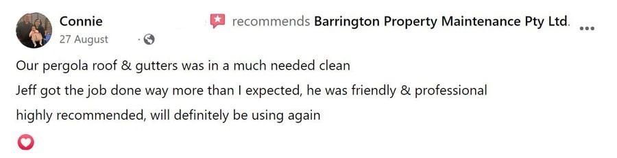 barrington property maintenance review